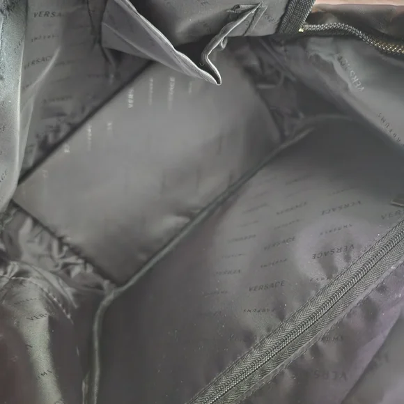Versace Parfums backpack medusa logo black gold - Picture 15 of 16